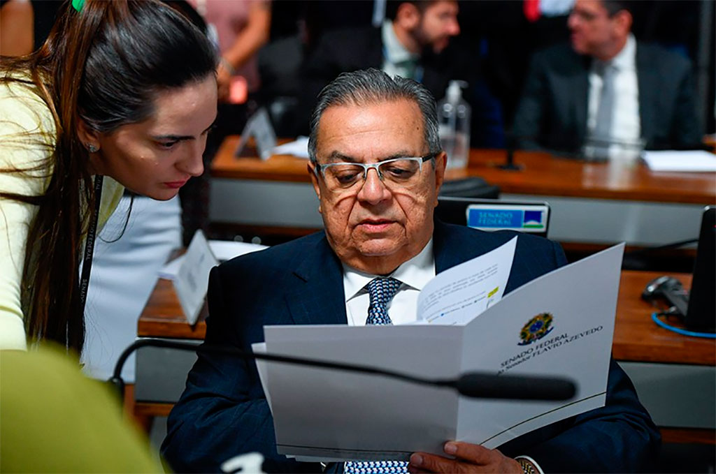 Senador Flavio Azevedo (PL-RN) é o autor do projeto de decreto legislação, que ainda não tem relator nem tramitação definida – Foto: Roque de Sá/Agência Senado