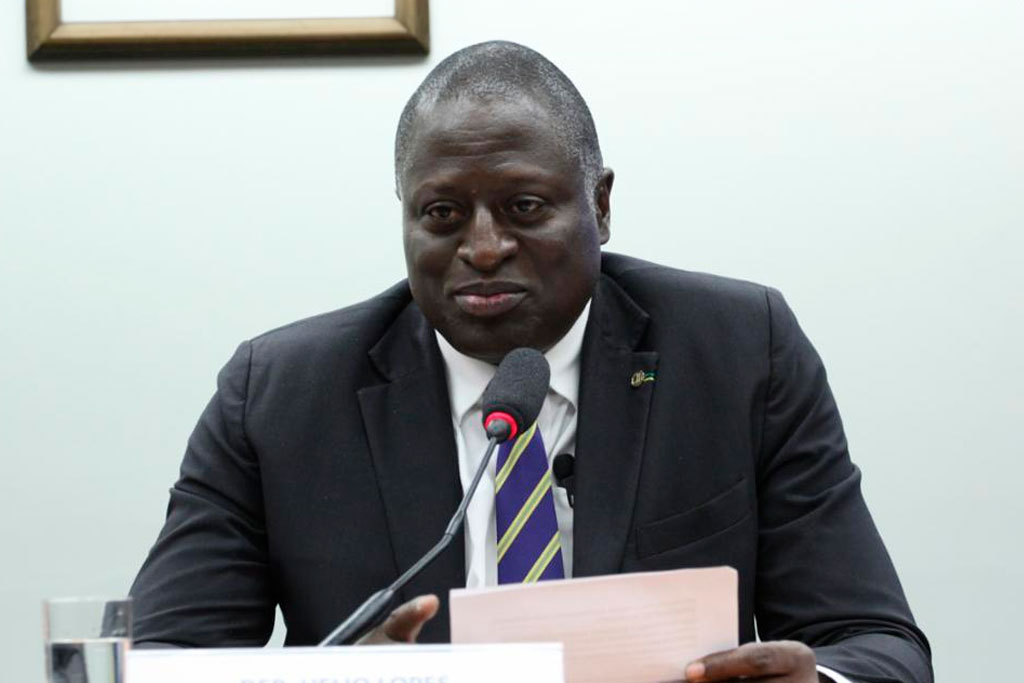 Audiência Pública - Eficácia, os desafios e as implicações das bancas de heteroidentificação no sistema de cotas raciais. Deputado Helio Lopes (PL - RJ) - Foto: Vinicius Loures/Câmara dos Deputados