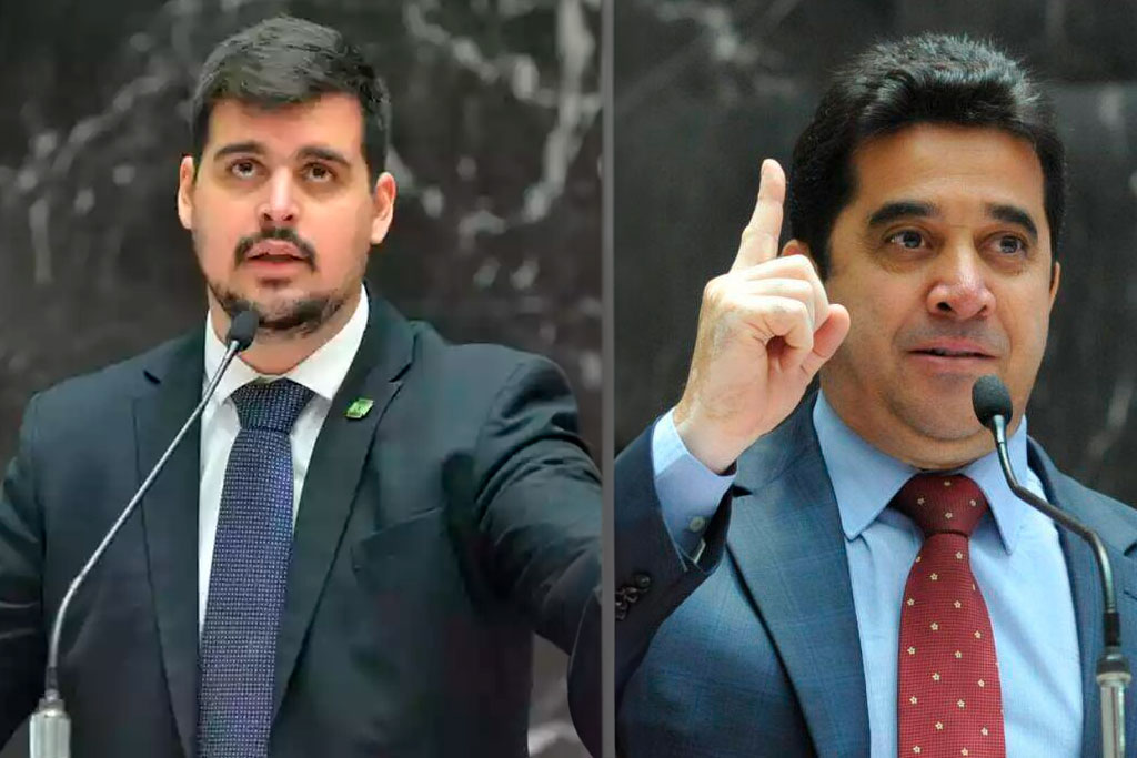 Deputado estadual Bruno Engler (PL-MG) e o Deputado estadual Sargento Rodrigues (PL-MG) - Foto: divulgação/ALMG