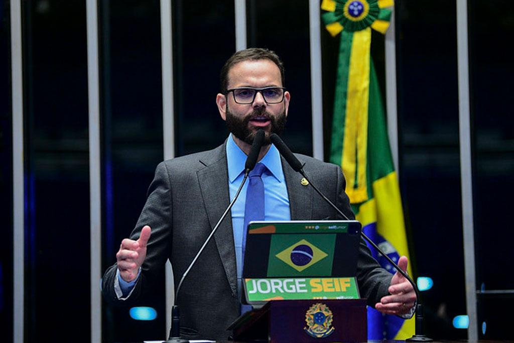 Senador Jorge Seif (PL-SC) - Foto: Pedro França/Agência Senado