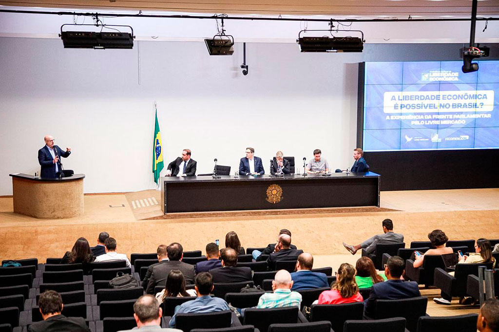 Em Brasília, Lorenzoni (PL-RS) destaca liberdade econômica como valor garantidor das liberdades individuais - Fotos Rodrigo Savedra