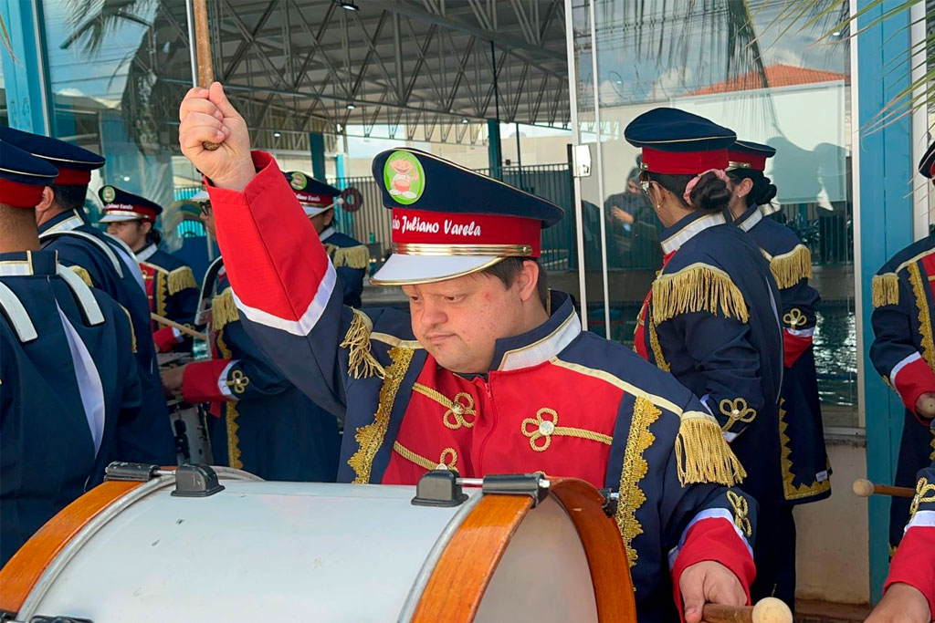Com emenda de Neno Razuk (PL-MS), Associação Juliano Varela compra instrumentos para Banda Down Rítmica - Foto: divulgação/Assessoria de Imprensa do Deputado