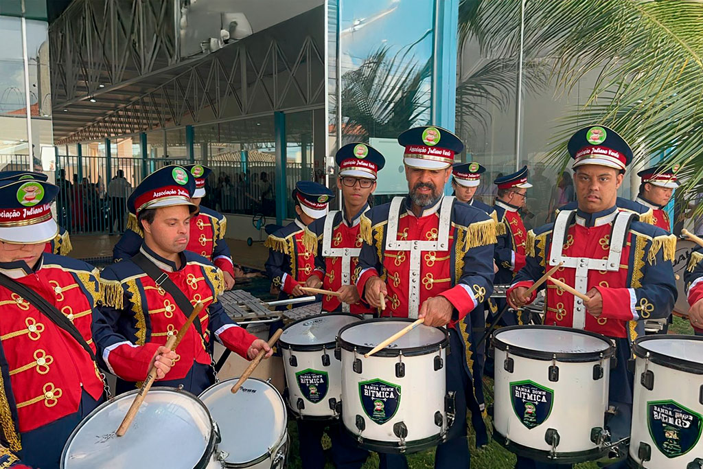 Com emenda de Neno Razuk (PL-MS), Associação Juliano Varela compra instrumentos para Banda Down Rítmica - Foto: divulgação/Assessoria de Imprensa do Deputado