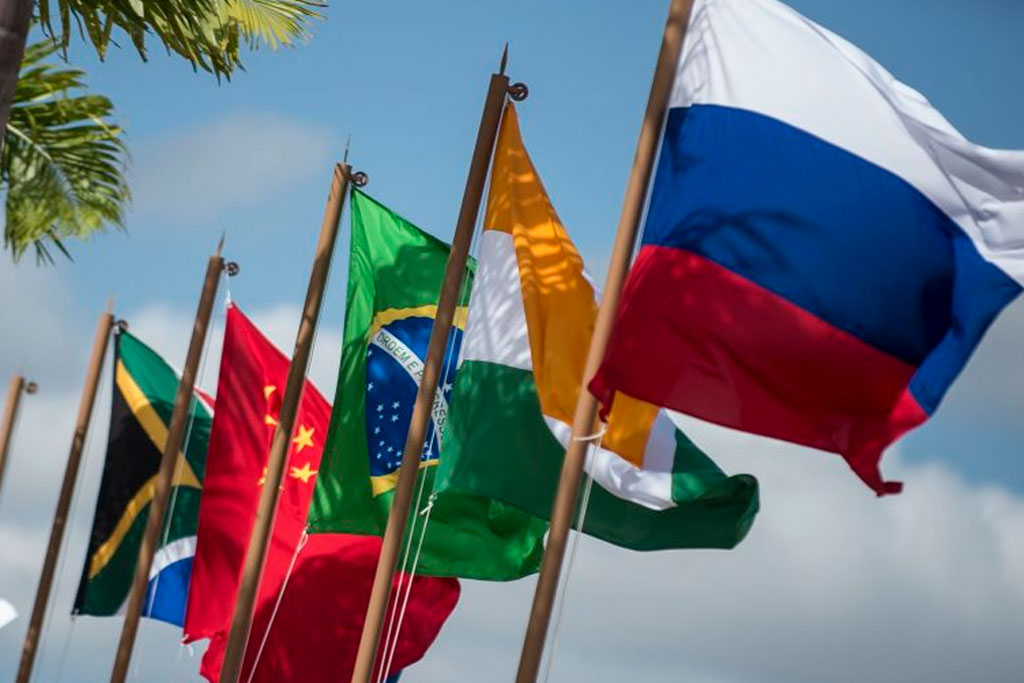 Bandeiras dos países do Brics – Foto: Marcelo Camargo/Agência Brasil