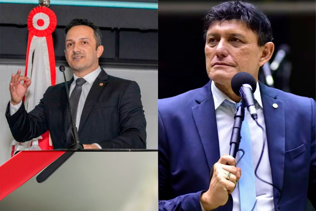 Deputado estadual Rogério Barra (PL-PA) e o Deputado Federal Éder Mauro (PL-PA) - Foto - Assessoria de Imprensa do Deputado