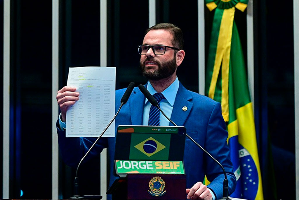 Senador Jorge Seif (PL-SC) - Foto: Andressa Anholete/Agência Senado
