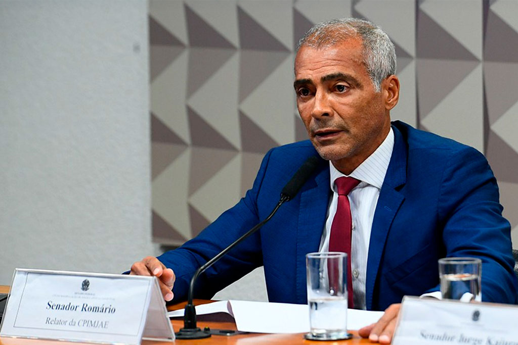 Relator da CPI, Romário é o autor do requerimento de convocação – Foto: Marcos Oliveira/Agência Senado