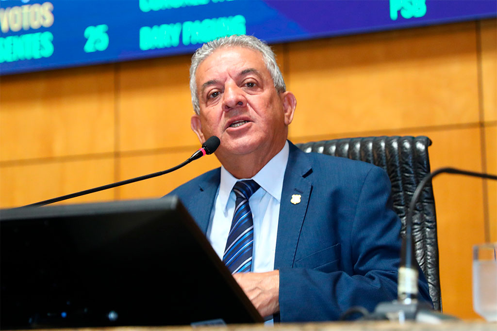 Deputado Delegado Danilo Bahiense (PL-ES) : aponta transtornos causados pelo uso indiscriminado de armas de bolinha de gel / Foto: Ellen Campanharo