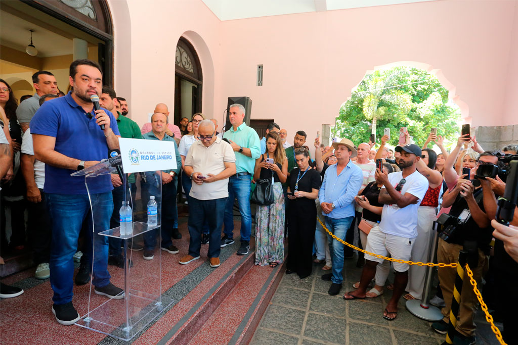 Em Teresópolis, governador Cláudio Castro anuncia investimentos na Saúde e na área ambiental, no município - Foto: (Philippe Lima)