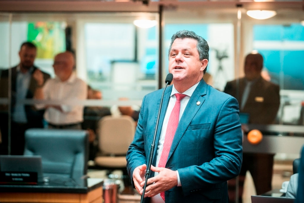 Deputado Ivan Naatz (PL-SC) FOTO: Bruno Collaço / AGÊNCIA AL