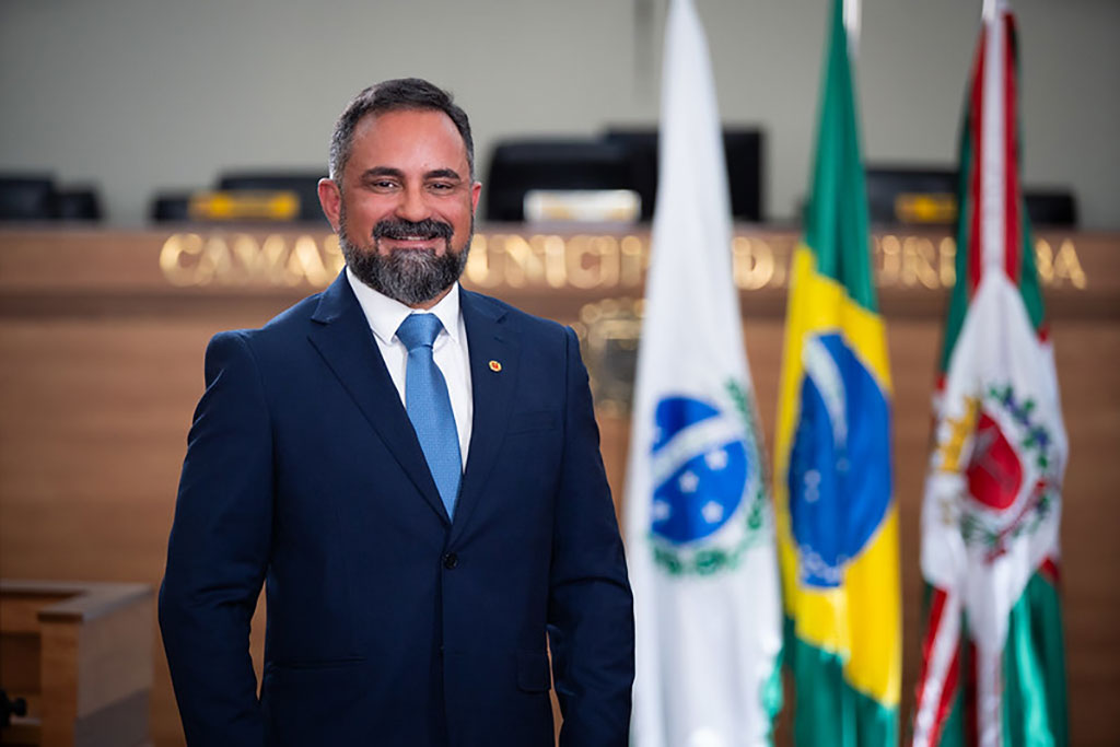 Vereador Olimpio Araujo Junior (PL-PR) - Foto: Diretoria de Comunicação Social/CMC