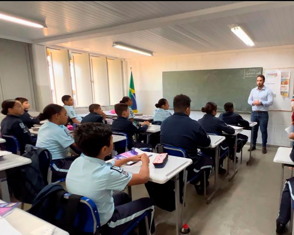 Deputado Tenente Coimbra (PL-SP) defende consulta pública para implantação de escolas cívico-militares em SP - Foto: divulgação/Assessoria de Imprensa