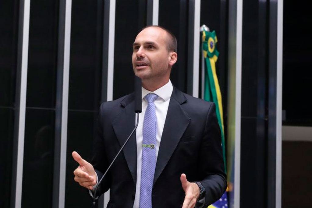 Deputado Eduardo Bolsonaro (PL-SP) é o autor da proposta - Foto: Bruno Spada/Câmara dos Deputados