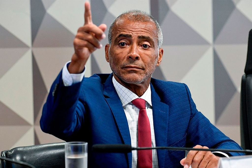 Senador Romário (PL-RJ) é relator da CPI - Jefferson Rudy/Agência Senado