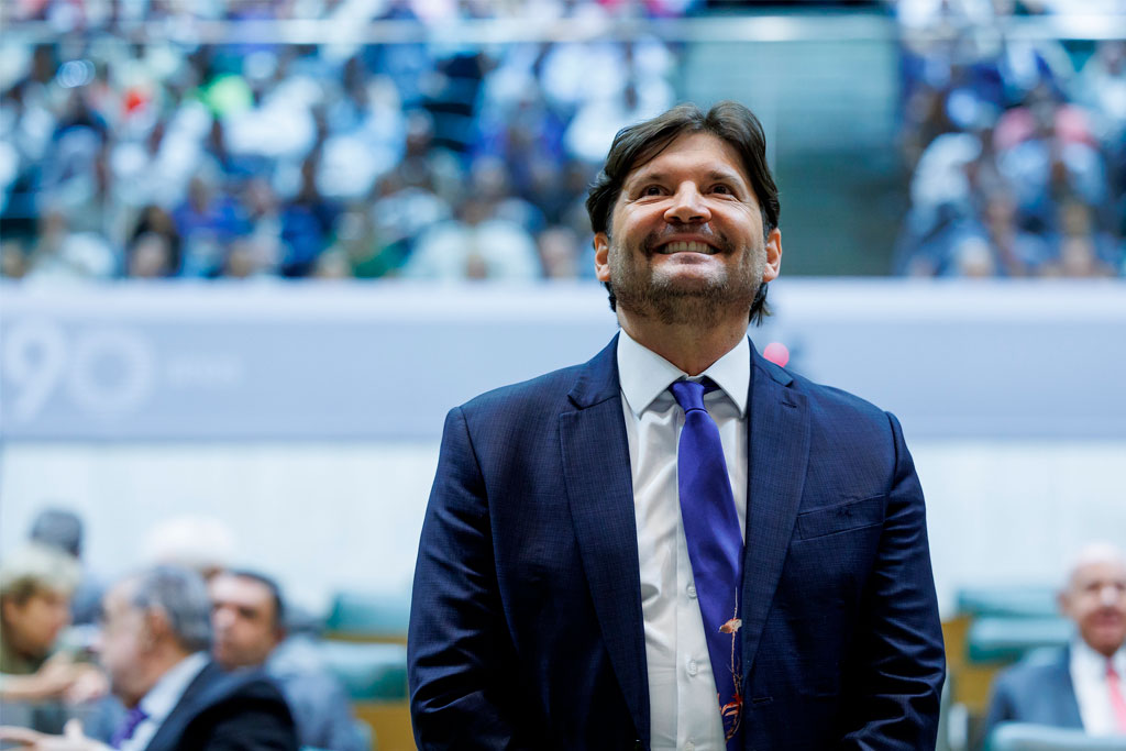 Deputado André do Prado (PL-SP) foi reeleito, no último sábado, 15, Presidente da Assembleia Legislativa do Estado de São Paulo - Foto: divulgação/ALESP