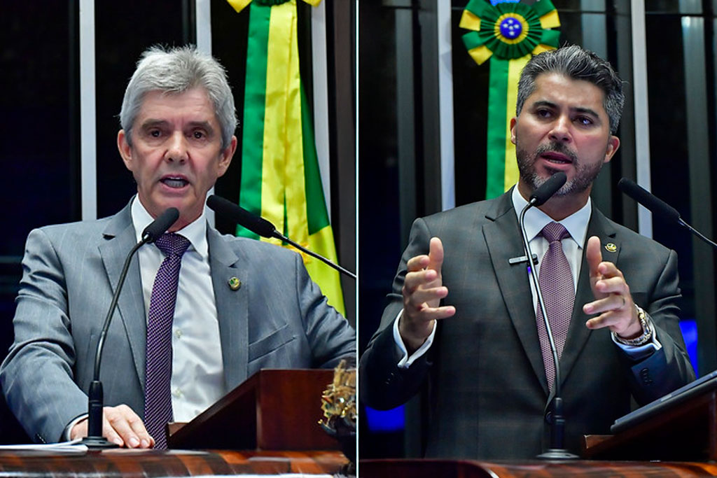 Senadores Jaime Bagattoli (PL-RO) e Marcos Rogério (PL-RO), autores dos requerimentos - Foto: divulgação/Agência Senado de Notícias