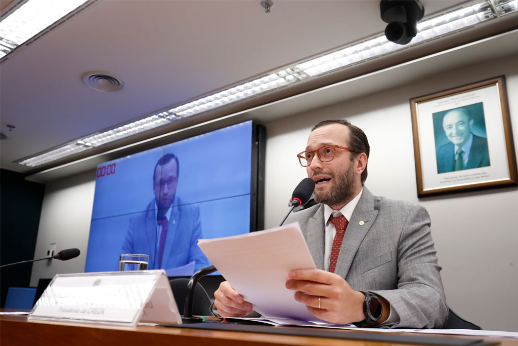 O deputado federal Filipe Barros (PL-PR) foi eleito presidente da Comissão de Relações Exteriores e Defesa Nacional da Câmara dos Deputados - Foto: divulgação/Agência Câmara de Notícias