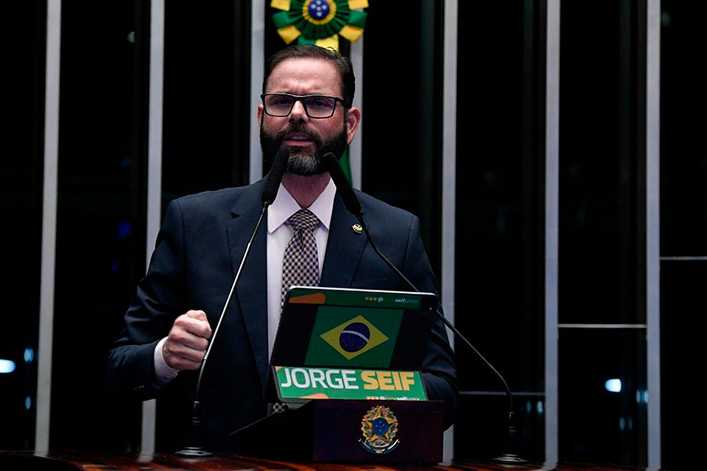 Senador Jorge Seif (PL-SC) - Foto: Jefferson Rudy/Agência Senado