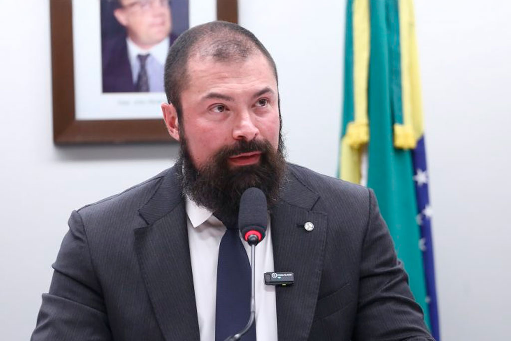 Deputado Delegado Paulo Bilynskyj (PL-SP) quer ampliar produção legislativa do setor – Foto: Vinicius Loures / Câmara dos Deputados
