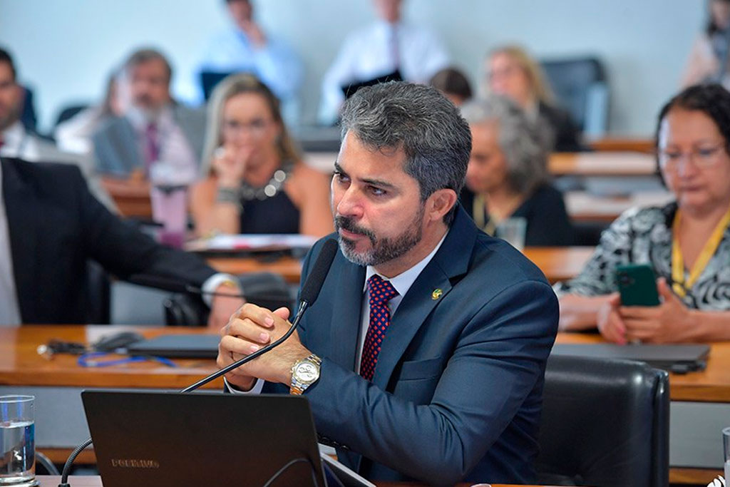 O senador Marcos Rogério (PL-RO) é autor dos requerimentos para quebra de sigilo das bets – Foto: Saulo Cruz/Agência Senado
