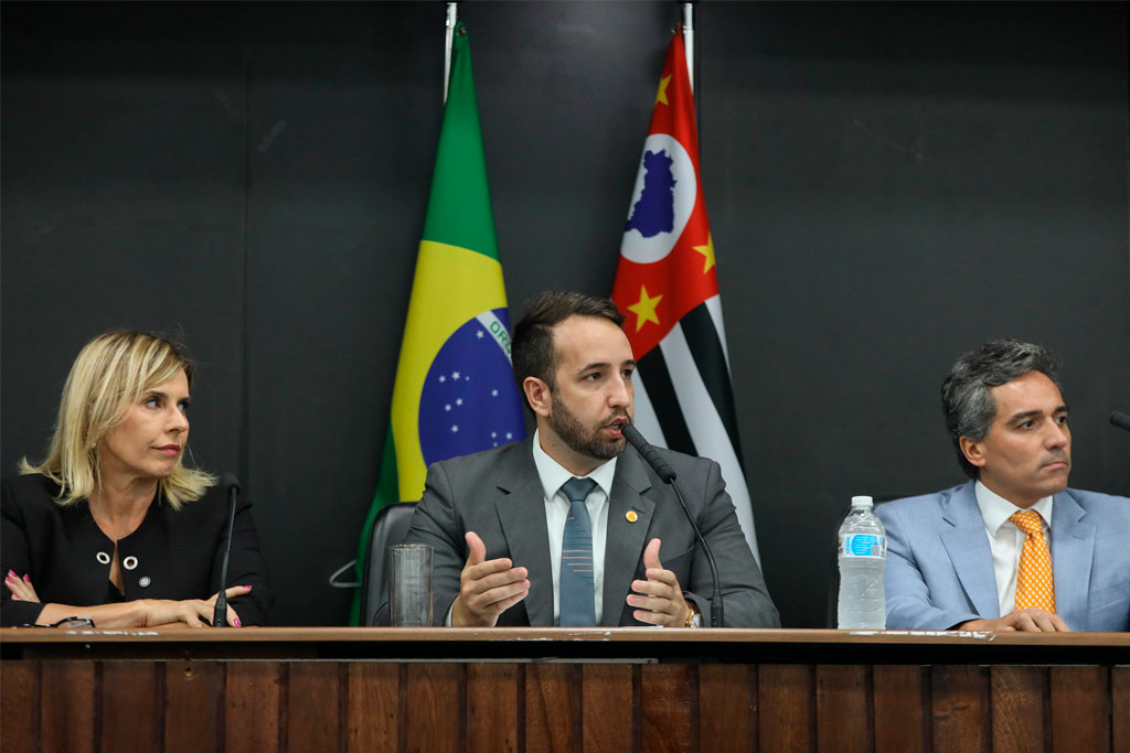 Coordenador da Frente Parlamentar, o deputado Tenente Coimbra (PL-SP) - Foto: divulgação/ALESP