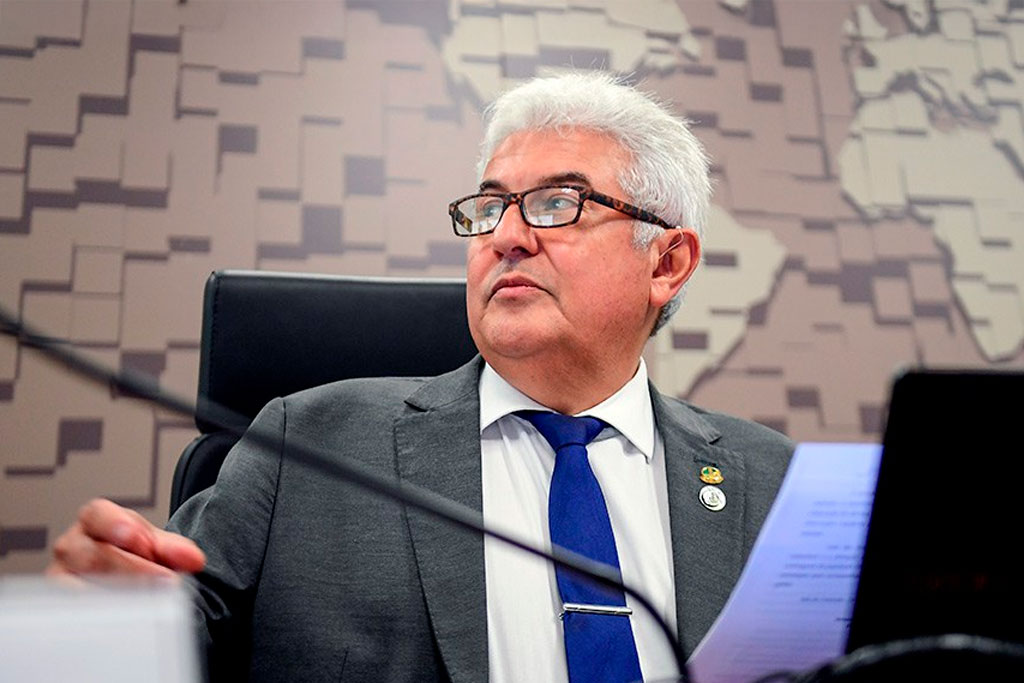 Senador Astronauta Marcos Pontes (PL-SP), sugeriu o tema, que afeta setores estratégicos – Foto: Saulo Cruz/Agência Senado