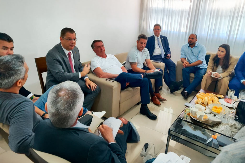 Com a presença de Bolsonaro, oposição traça estratégia para votar PL da Anistia - Foto: divulgação/Assessoria de Imprensa do Deputado Zucco