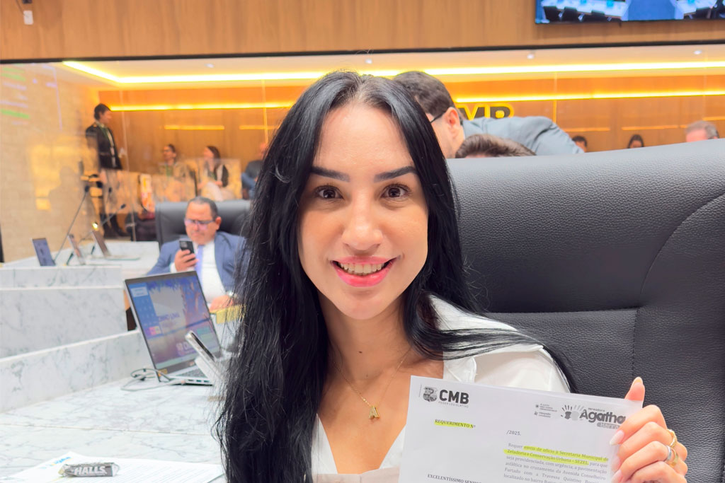 Vereadora de Belém, Ágatha Barra (PL-PA) - Divulgação/Assessoria de Imprensa da Vereadora