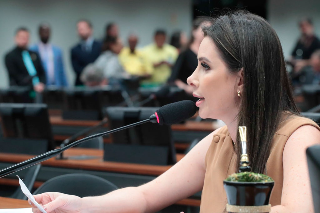 Líder da Minoria e presidente da Frente Parlamentar pelo Livre Mercado, Carol De Toni (PL-SC) - Foto: divulgação/Agência Câmara de Notícias