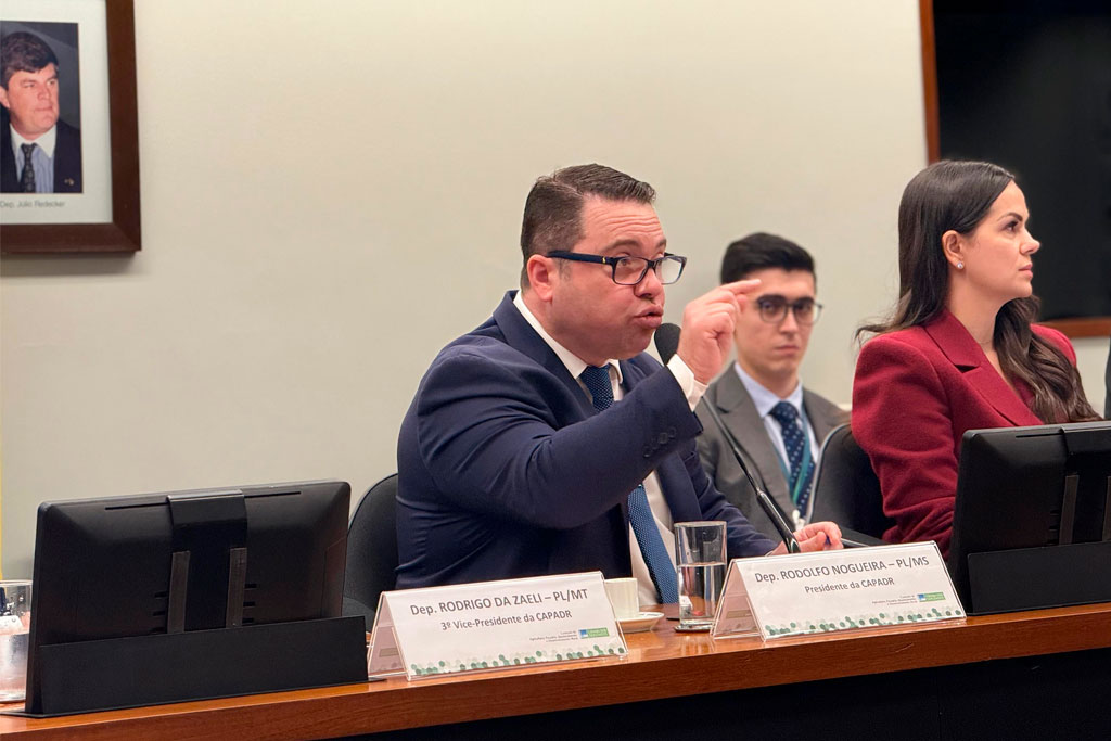 Deputado federal Rodolfo Nogueira (PL-MS) - Foto: divulgação/Agência Câmara de Notícias