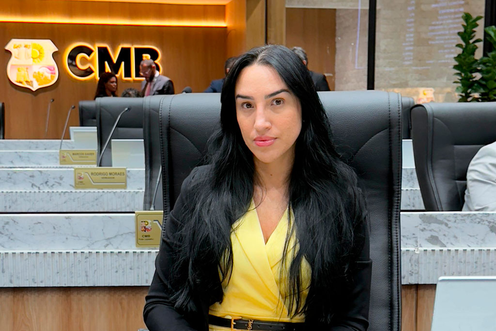 Líder do Partido Liberal na Câmara Municipal de Belém, vereadora Ágatha Barra (PL-PA) - Foto: divulgação/Assessoria da Vereadora