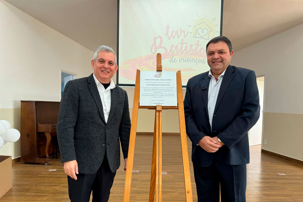 Evento contou com a presença do Deputado Marcos Damasio (PL-SP) e celebrou a entrega da nova cozinha, refeitório e centro cultural da unidade – Foto: Da Assessoria do deputado Marcos Damasio