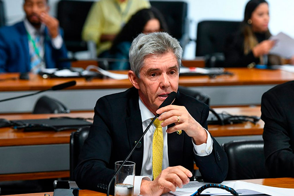 O senador Jaime Bagatolli (PL-RO) foi o relator da matéria na Comissão de Agricultura (CRA) - Foto: Carlos Moura/Agência Senado