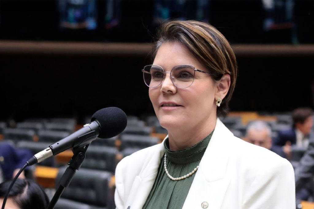 Deputada federal Coronel Fernanda (PL-MT) - Foto: divulgação/Site da Deputada