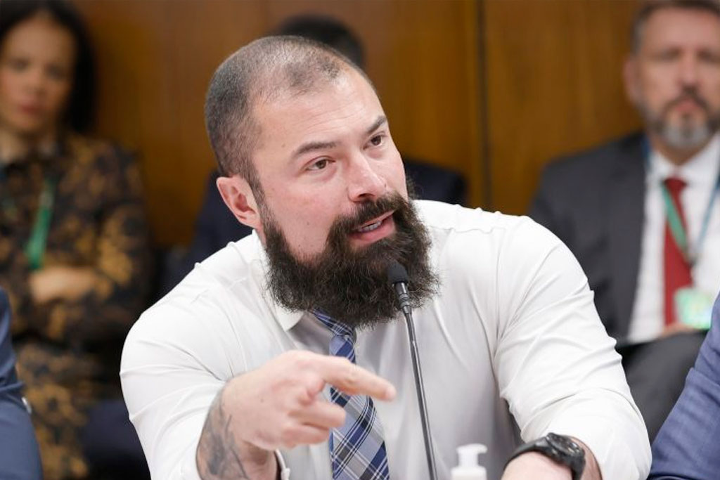 Deputado Delegado Paulo Bilynskyj (PL-SP), relator – Foto: Marina Ramos / Câmara dos Deputados