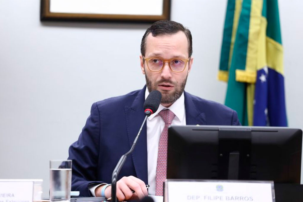 Deputado Filipe Barros (PL-PR) - Foto: Vinicius Loures/Câmara dos Deputados