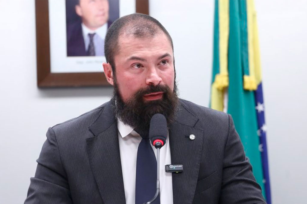 Deputado Delegado Paulo Bilynskyj (PL-SP): proposta promove isonomia federativa e fortalece a prevenção à criminalidade – Foto: Vinicius Loures / Câmara dos Deputados