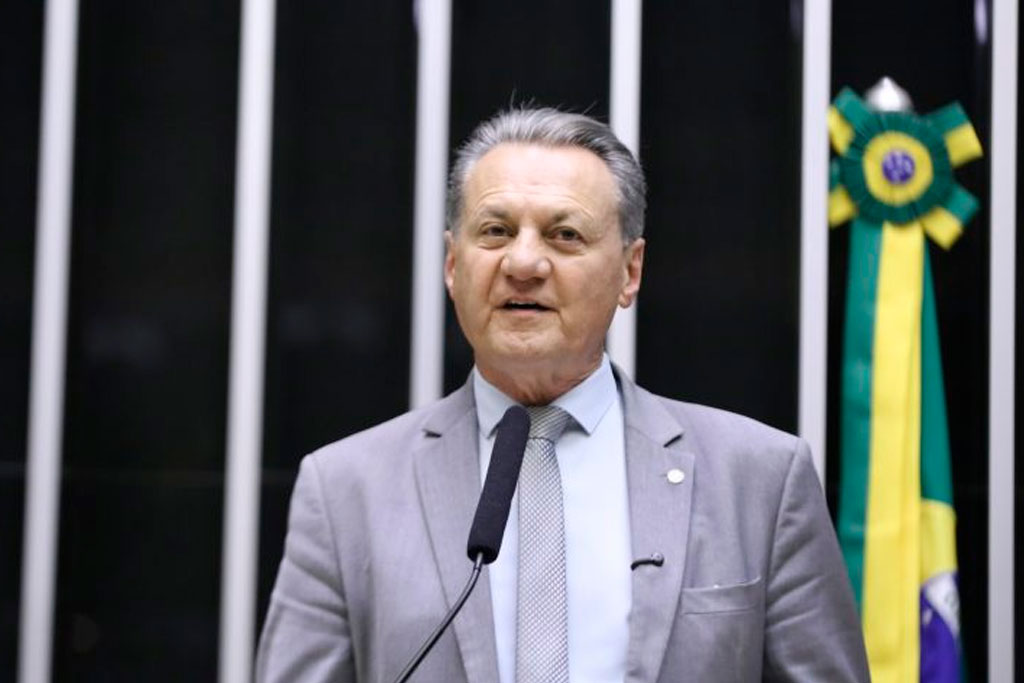 O relator, o deputado Giovani Cherini (PL-RS): selo é instrumento relevante para segurança alimentar – Foto: Kayo Magalhães/Câmara dos Deputados