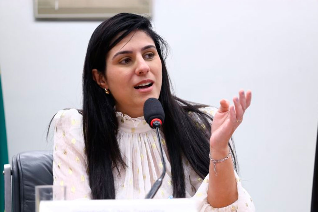 A relatora, deputada Chris Tonietto (PL-RJ) : "Crianças amamentadas apresentam menor risco de doenças" - Foto: Vinicius Loures/Câmara dos Deputados