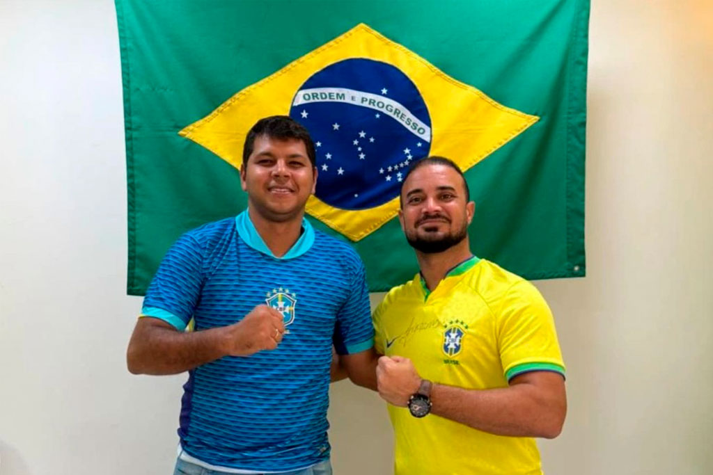 Deputado estadual Diego Castro (PL-BA) e o deputado federal Capitão Alden (PL-BA) - Foto: divulgação/ALBA