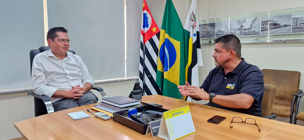 Prefeito de Itapetinga, Jeferson Brun e o Deputado Estadual Danilo Balas (PL-SP) - Foto: Jonathas Ventura