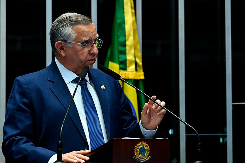 O senador Izalci Lucas (PL-DF) - Foto: Jefferson Rudy/Agência Senado