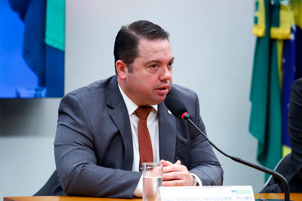 Deputado federal Rodolfo Nogueira (PL-MS) - Foto: divulgação/Agência Câmara de Notícias