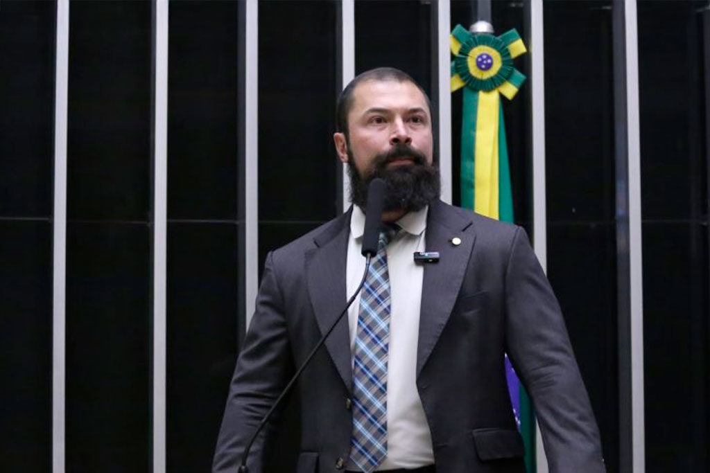 Deputado Delegado Paulo Bilynskyj (PL-SP) foi o relator da proposta – Foto: Kayo Magalhães / Câmara dos Deputados