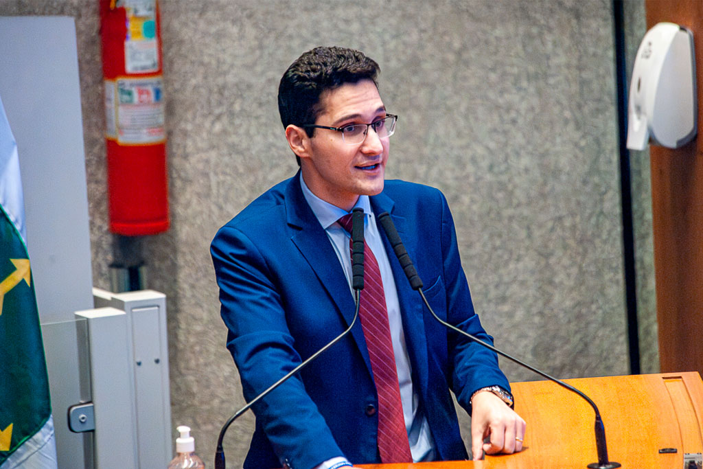 O procurador especial dos Direitos da Juventude, Joaquim Roriz Neto (PL-DF), afirma que o programa Nosso Parlamento é uma oportunidade concreta de aproximar os jovens do processo democrático - Foto: Carolina Curi/CLDF)