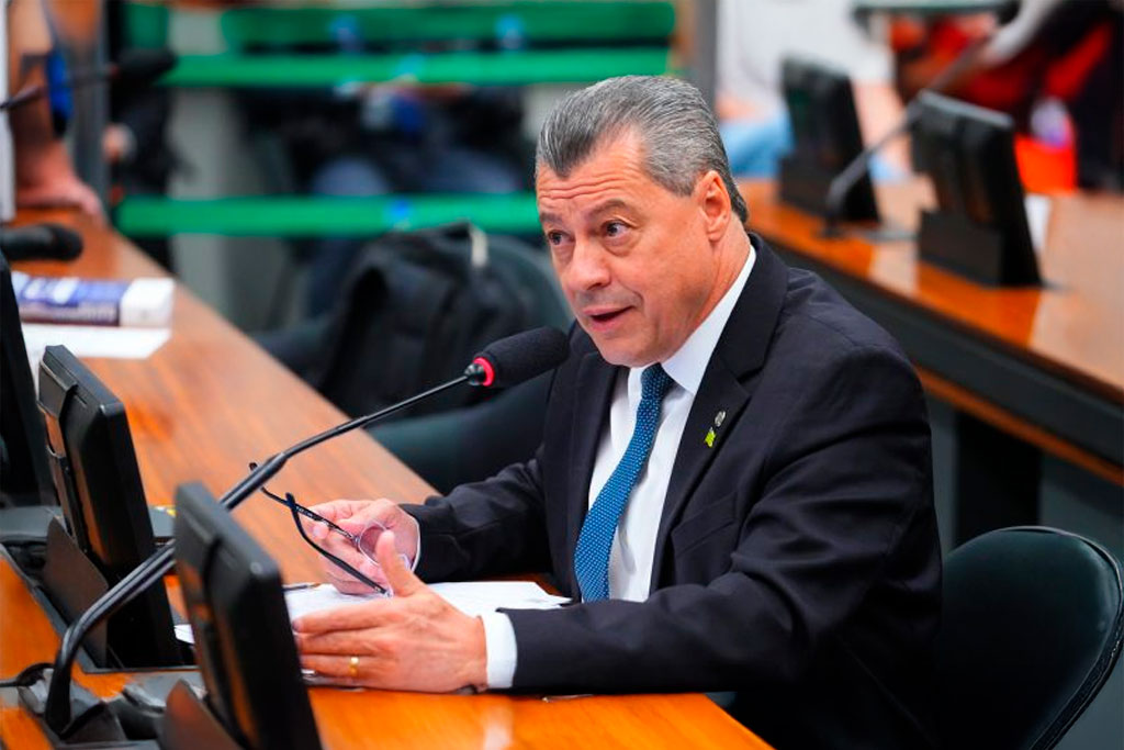 Daniel Agrobom (PL-GO) é o relator do projeto de lei – Foto: Pablo Valadares/Câmara dos Deputados