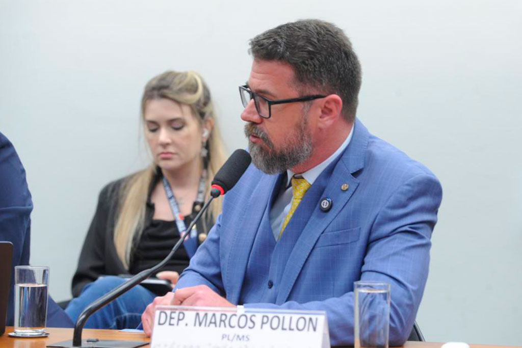 Deputado federal Marcos Pollon (PL-MS) - Foto: Renato Araújo/Câmara dos Deputados