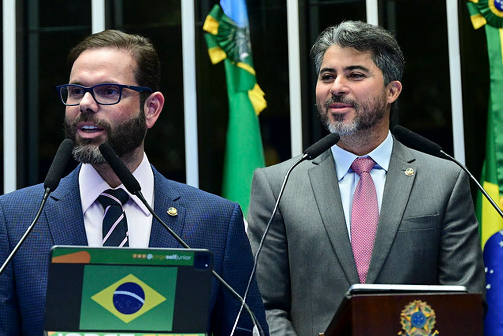 O relator senador Jorge Seif (PL-SC) e o autor do projeto é o senador Marcos Rogério (PL-RO) - Foto: divulgação/Agência Senado