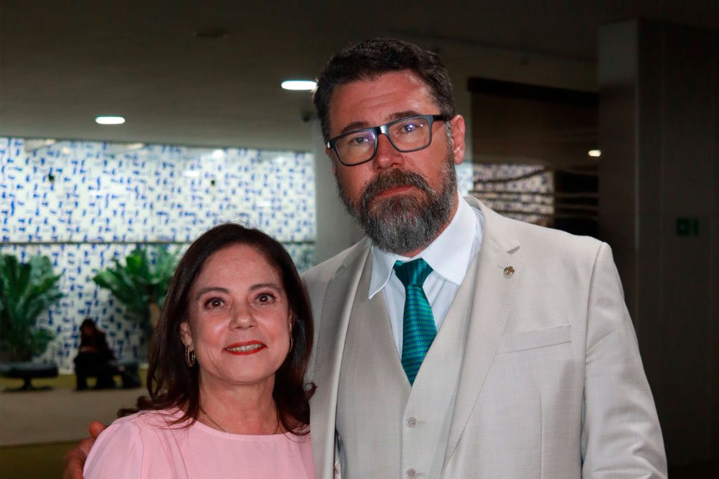 Deputada Soraya Santos (PL-RJ) e o Deputado Marcos Pollon (PL-MS) - Foto: divulgação/Assessoria de Imprensa do Deputado