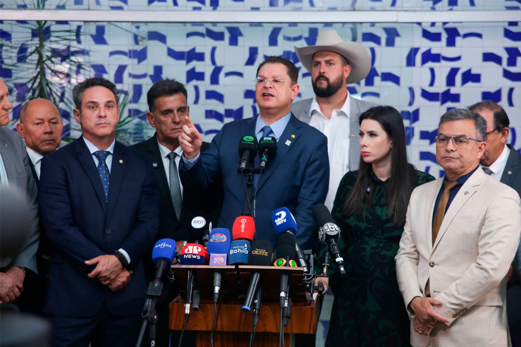 Oposição anuncia recurso contra decisão de Hugo Motta sobre liderança da Minoria - Foto: Thales Marques- PL no Congresso